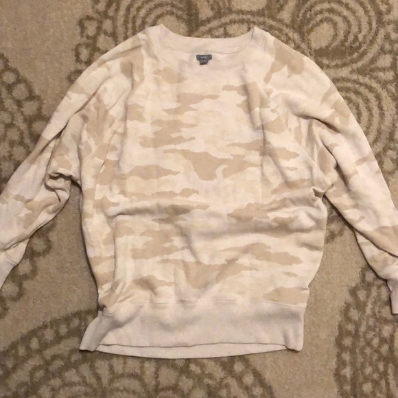 Tops - Aerie oversized camo sweatshirt